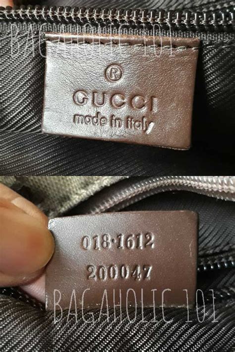 are gucci serial numbers unique|authentic gucci serial numbers.